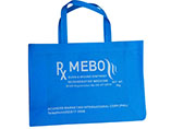 Custom 80gsm eco friendly non woven fabric bag for shopping