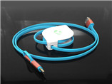 Promotional colorful 1M length iphone charging cabl