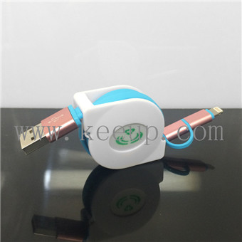 Custom logo multi charging cable iphone 6 charging cable