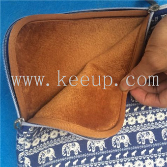 Branding Business inner Short fiber iPad bag with y