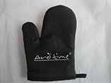 Microwave oven gloves with custom logo printing