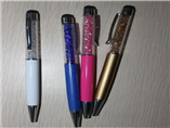 Custom Crystal ballpoint pen with your request PMS color branding