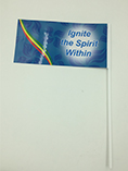 Full Color Printing Hand Held Banner