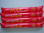 Red cheering bangbang stick with your logo print on