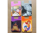 Full color logo imprint silicone sticky phone wallet