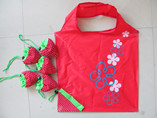 Customized fruit and animal shaped folding shopping bag