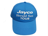 Promotional multi color baseball cap with customized logo