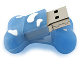 Wholesale customized Bone shaped  PVC USB