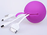 Ball shape data cable for promotion