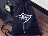 Wholesale high quality custom drawsting bag promotional gift