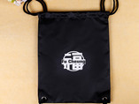 Hot sales custom cotton drawstring bag with logo