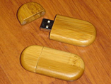 Wooden USB flash drive