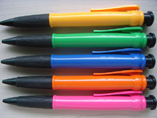 Plastic Press Ballpoint Pen