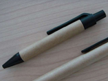 Cardboard Plastic Ballpoint Pen