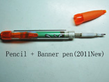 Promotional Pencil Banner Pen