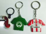 Clothing Shaped PVC LED Keryings and Keychains