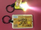 Hot Sell PVC LED keychains