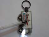 Promotional Car Shaped PVC LED Keychains