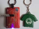 Credit card PVC LED Keychains