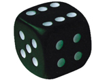 PU Small Dice Stress ball