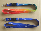 Promotional Sublimation Nylon Lanyard