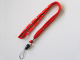 10mm Cotton Lanyard with mobile strap