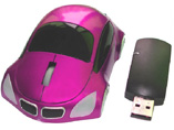 USB wireless computer optical mouse with receiver