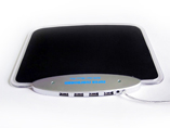 Advertising USB HUB MousePad with LED Light