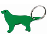 Dog Shaped Bottle Opener Keychain