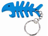 Fish skeleton style Bottle Opener Keyring