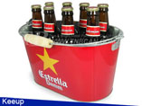 10QT Beer Bucket with Wooden Handles