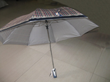 Advertising Plaid Umbrella