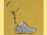 Shoe Shaped Acrylic Keychain