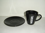 Promotional Ceramic Mugs With Dish