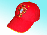 Promotional Red Baseball Caps