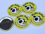 Custom Round Pin Badge