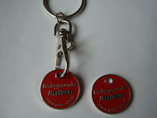 Trolley Coin KeyChain