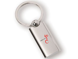 Rectangular Metal Keyrings