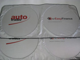 Promotional car sunshade