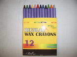 12 Colours Non-toxic Crayons
