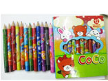12 Colour pencils
