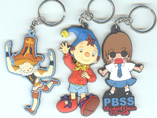 Cartoon Characters Soft PVC Keychain