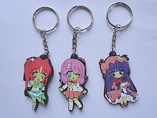 Promotional Cartoon PVC Keyring