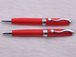 Promotional Red Metal Ball Pen