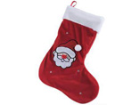 Plush material Christmas Stocking