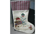 Christmas Embroidery Stocking