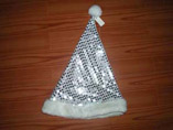 Christmas Santa Sequin Hat