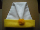 Felt Yellow Christmas Hat