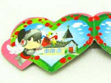 Heart Shaped Fridge Magnet