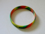 Rainbow Silicone Bracelets